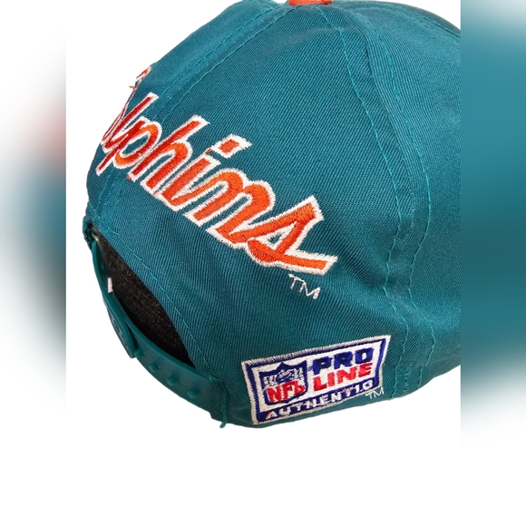 VINTAGE MIAMI DOLPHINS SPORTS SPECIALTIES PRO-LINE HAT New (READ) - Picture 5 of 12